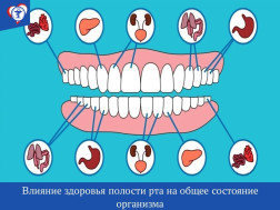 Здоровье полости рта влияет на общее состояние организма